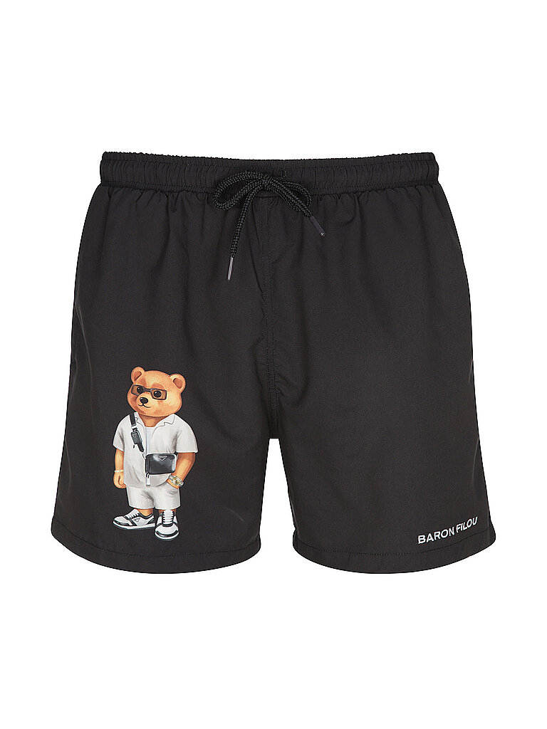 BARON FILOU Badeshorts  schwarz   L herren